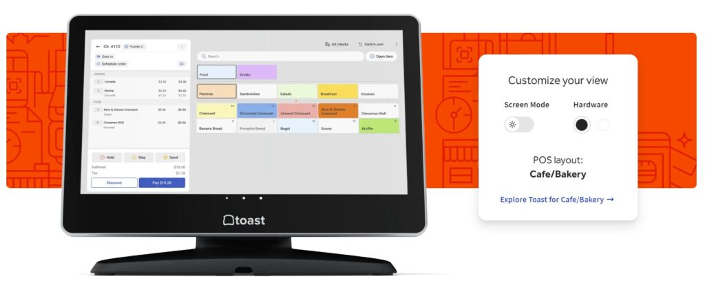 Toast CRM software for Restaurant Management