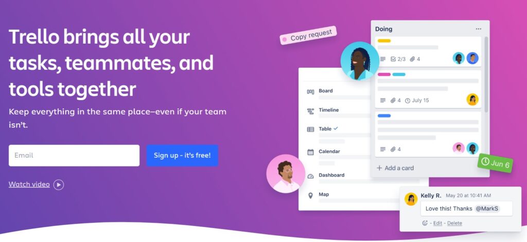 Trello App for Digital Nomads